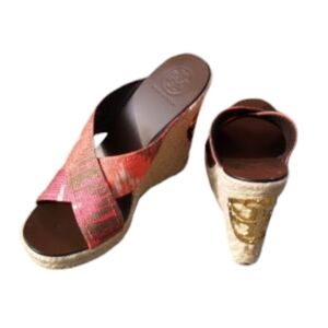 Tory Burch Kristen Platform Wedge Shoe/Sandal